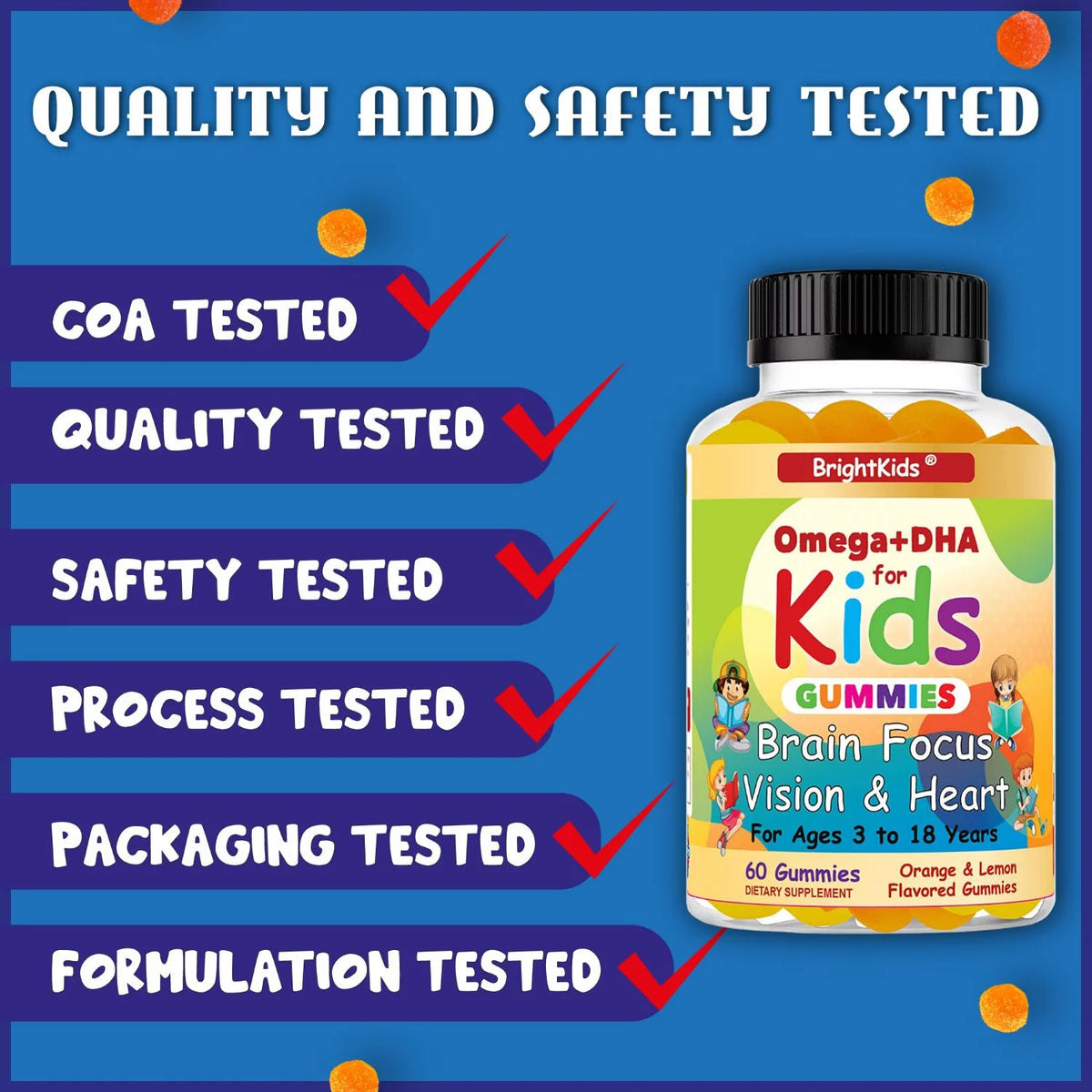 Omega 3 DHA Kids Gummies C190578