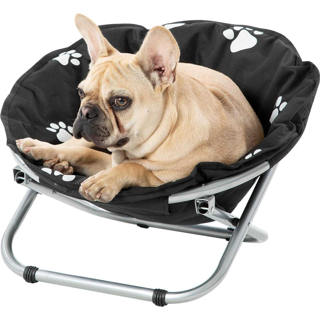 Folding Pet Cot Chair Portable Round Elevated Cat Bed K284