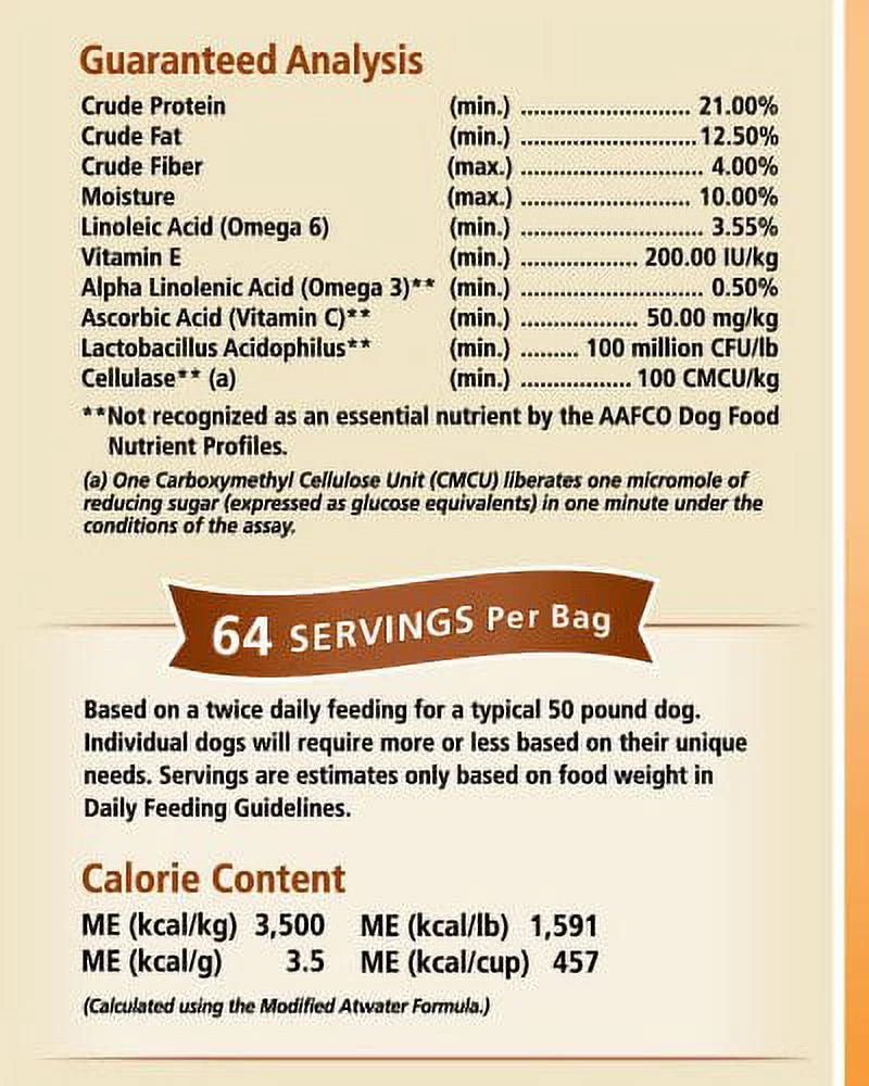 Lamb Meal & Rice Dry Dog Food, 5 lb P929