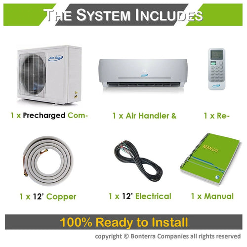 18000 BTU Mini Split Air Conditioner Heat Pump C814