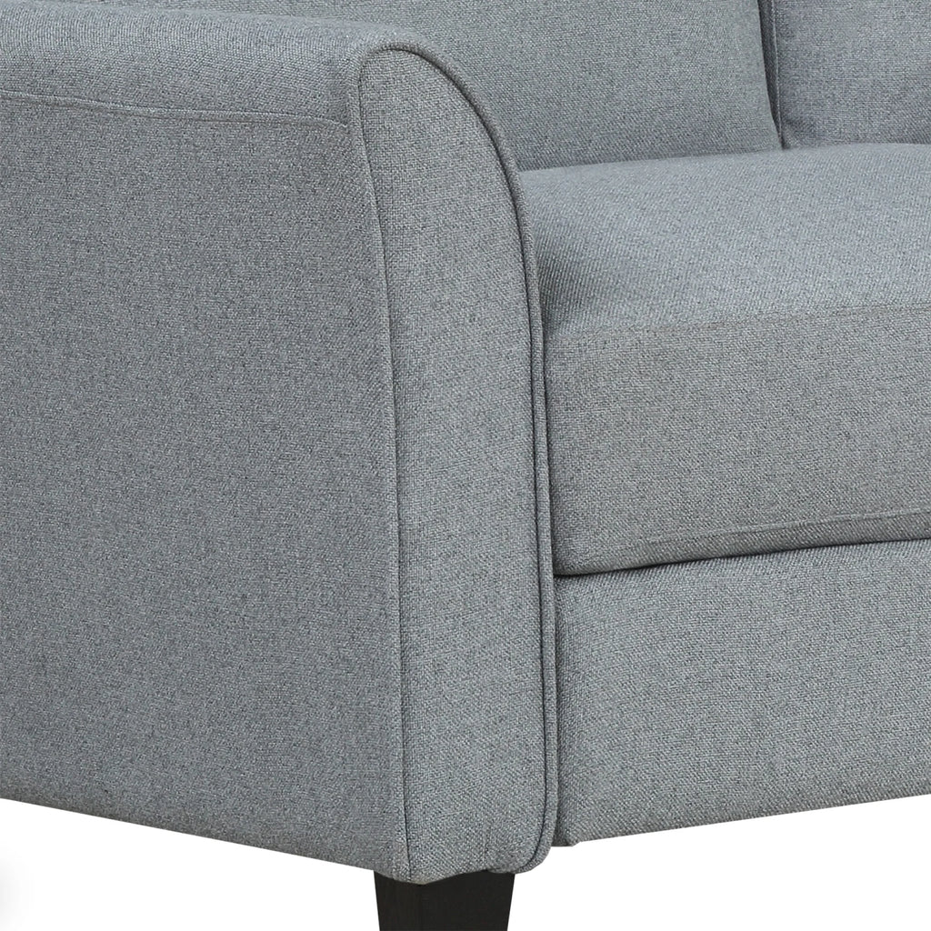 Gray Loveseat and 3-seat Sofa M9580