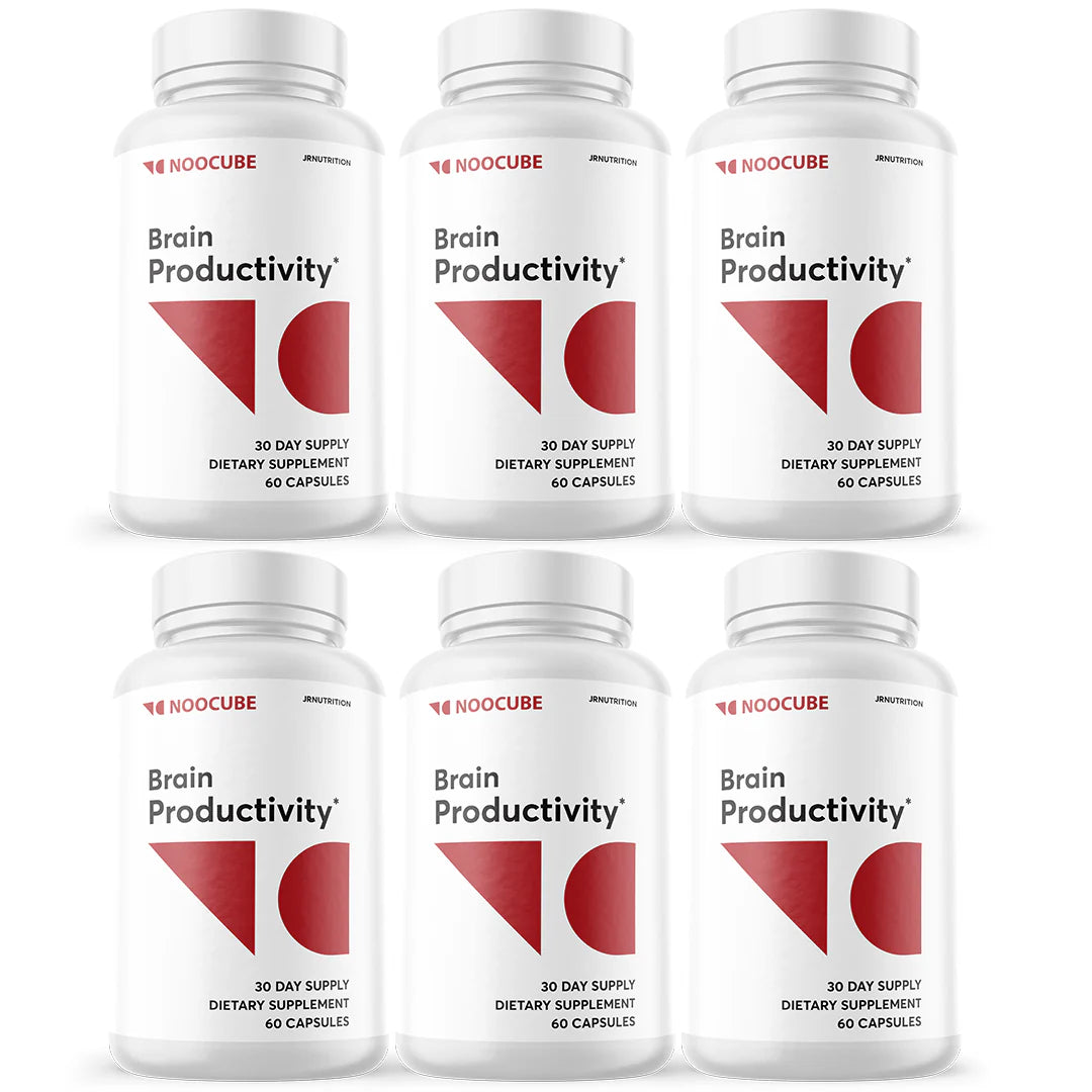 Brain Support Dietary Supplement 60 Capsules 6 Pack Z66748