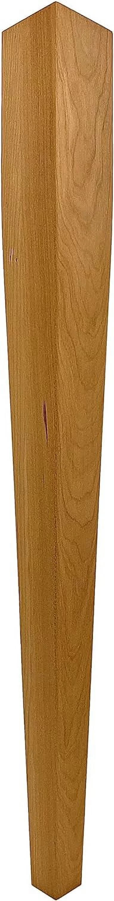 Unfinished Cherry Wood Dining Table Leg C499
