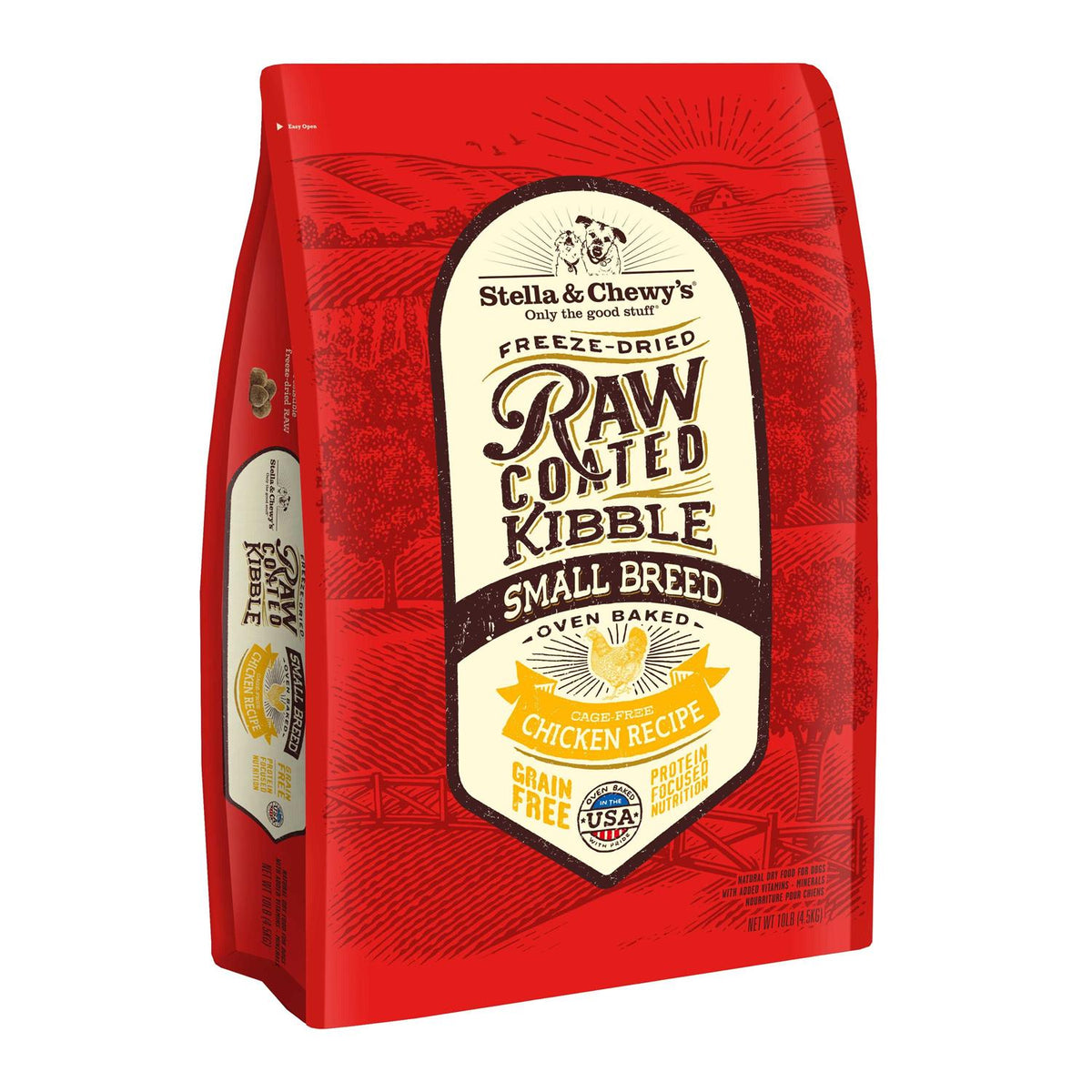 Raw Coated Kibble Dog Food E7255