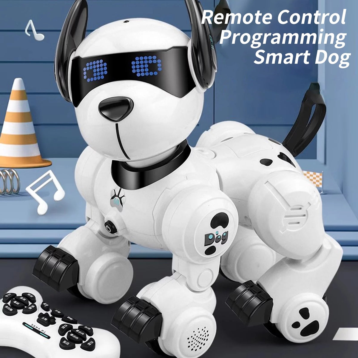 Remote Control Programmable Robotic Dog Toy U642695