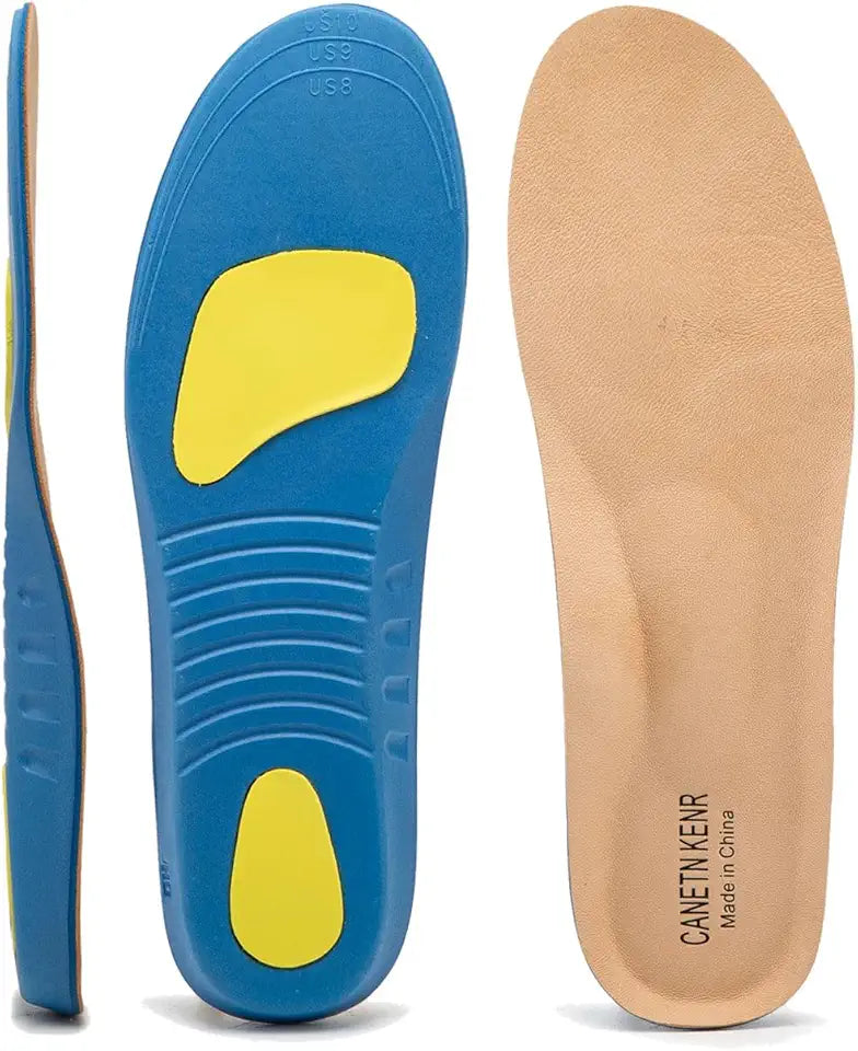 Leather Arch Support Orthotic Insoles D509794