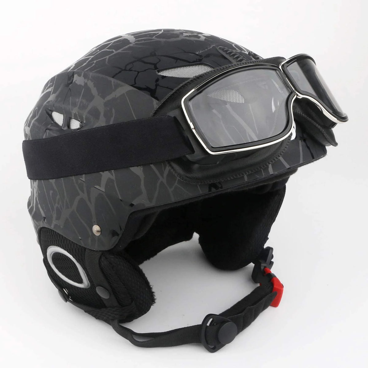 Motorcycle Goggles Anti Fog Dustproof Aviator Goggles R766