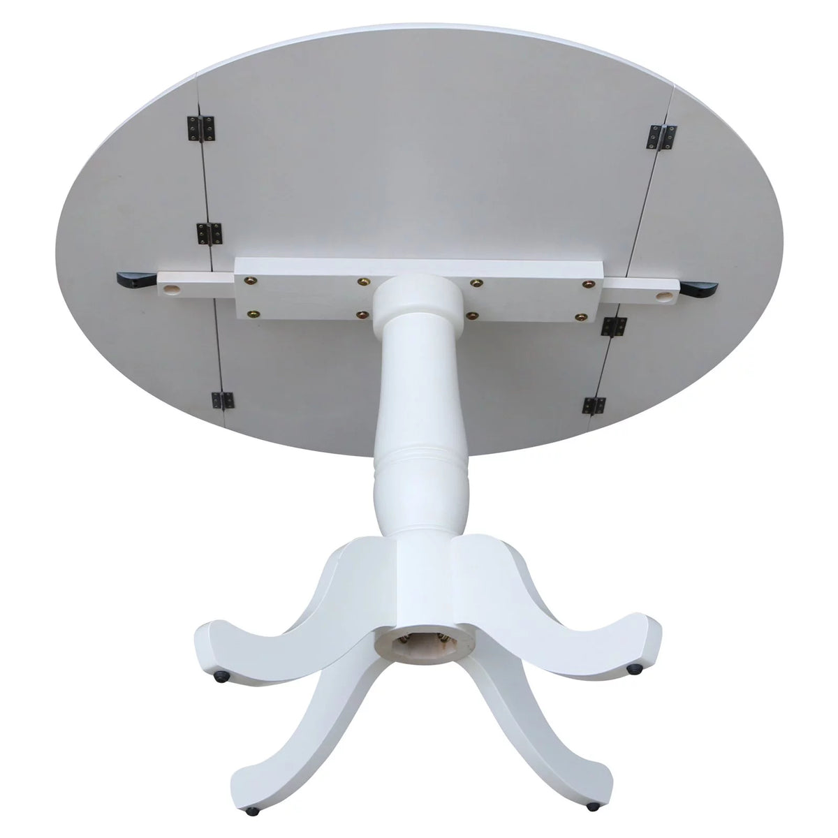 Drop Leaf Dining Table in White V31313