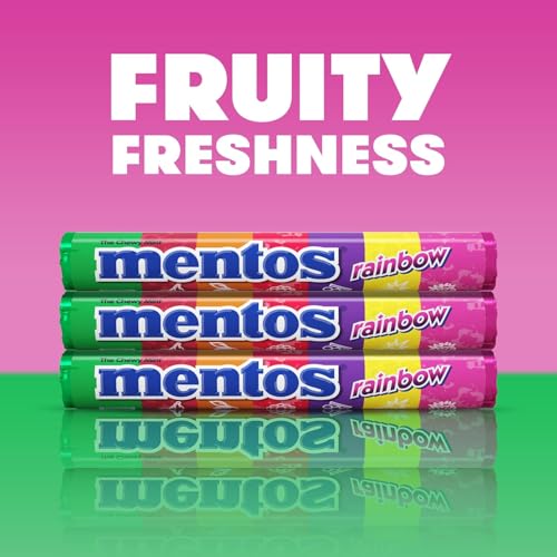 Chewy Mint Candy Roll, 14 Assorted Fruit Flavors, 15 Count H59972