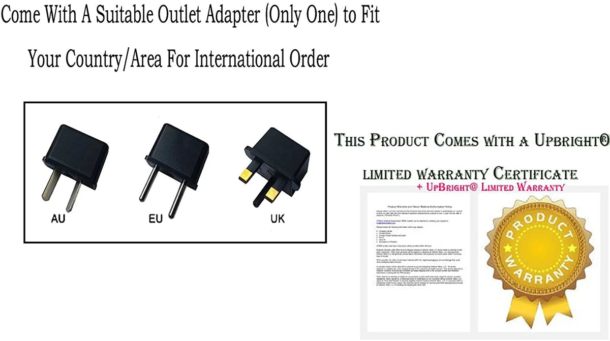 AC / DC Adapter for Thermal Printer Power Supply Cord Cable Charger N187797