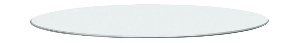 48" 6mm Round Clear Glass Table Top L539