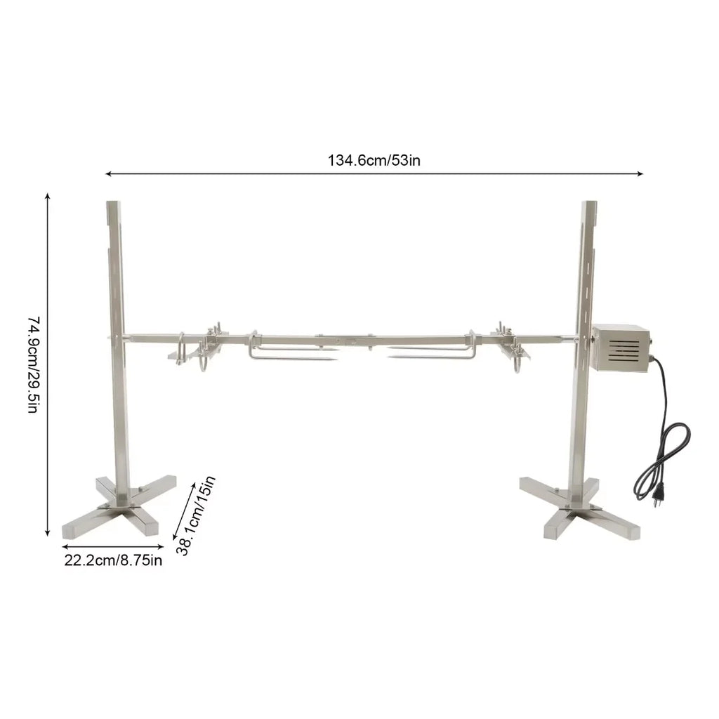 53" Stainless BBQ Grill 110V 15W P307801
