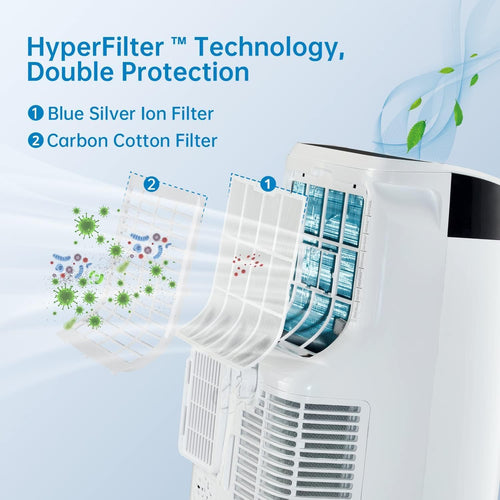 10,000BTU Portable Air Conditioner with Remote Control Z8980
