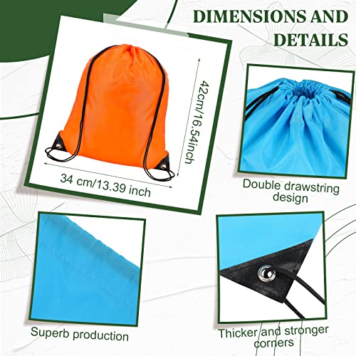 200 Pcs Nylon Drawstring Bags T51325