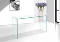 Transparent Tempered Glass Console Table I436134