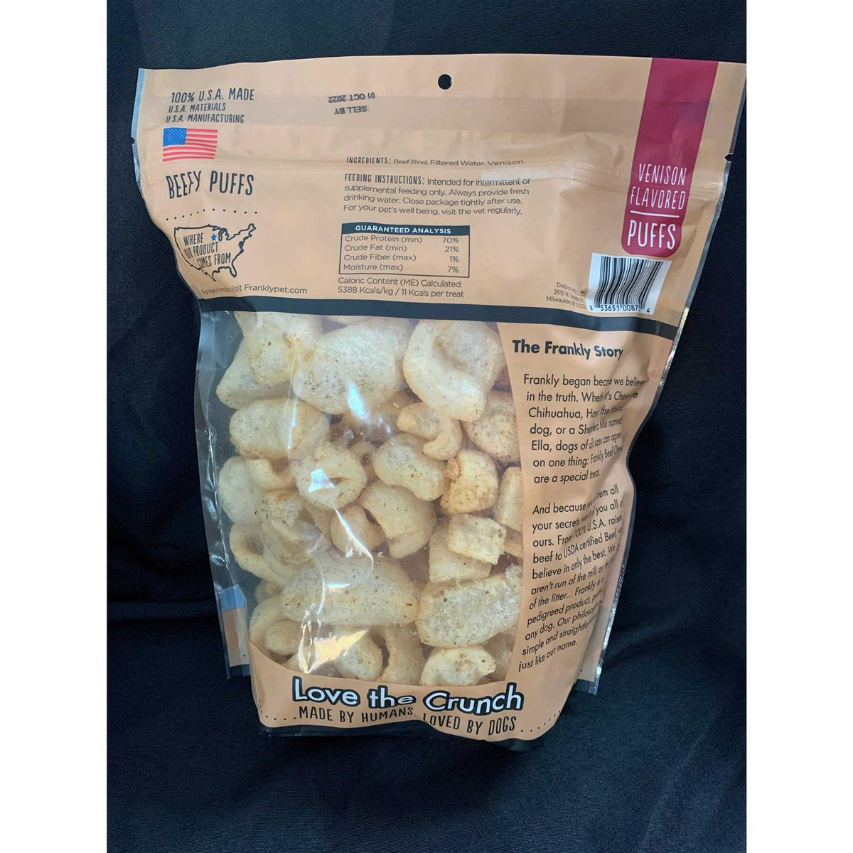 Beefy Puffs Dog Treats O604443