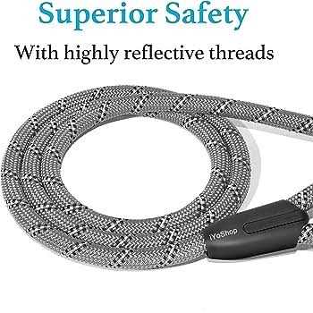 6 FT Durable Slip Lead Dog Leash with Zipper Pouch P608