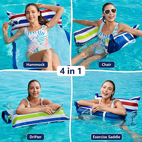 Inflatable Pool Hammock Float 2 Pack J91333