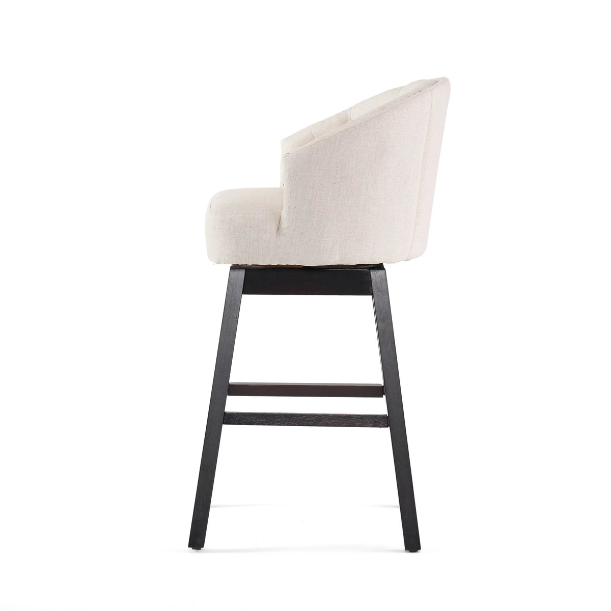 Beige Bar Stool Set of 2 V897012