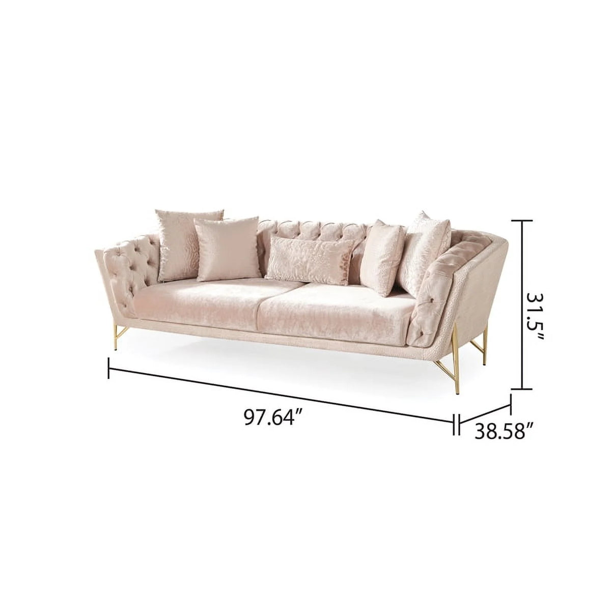 3 Pc Wood Living Room Set H106663
