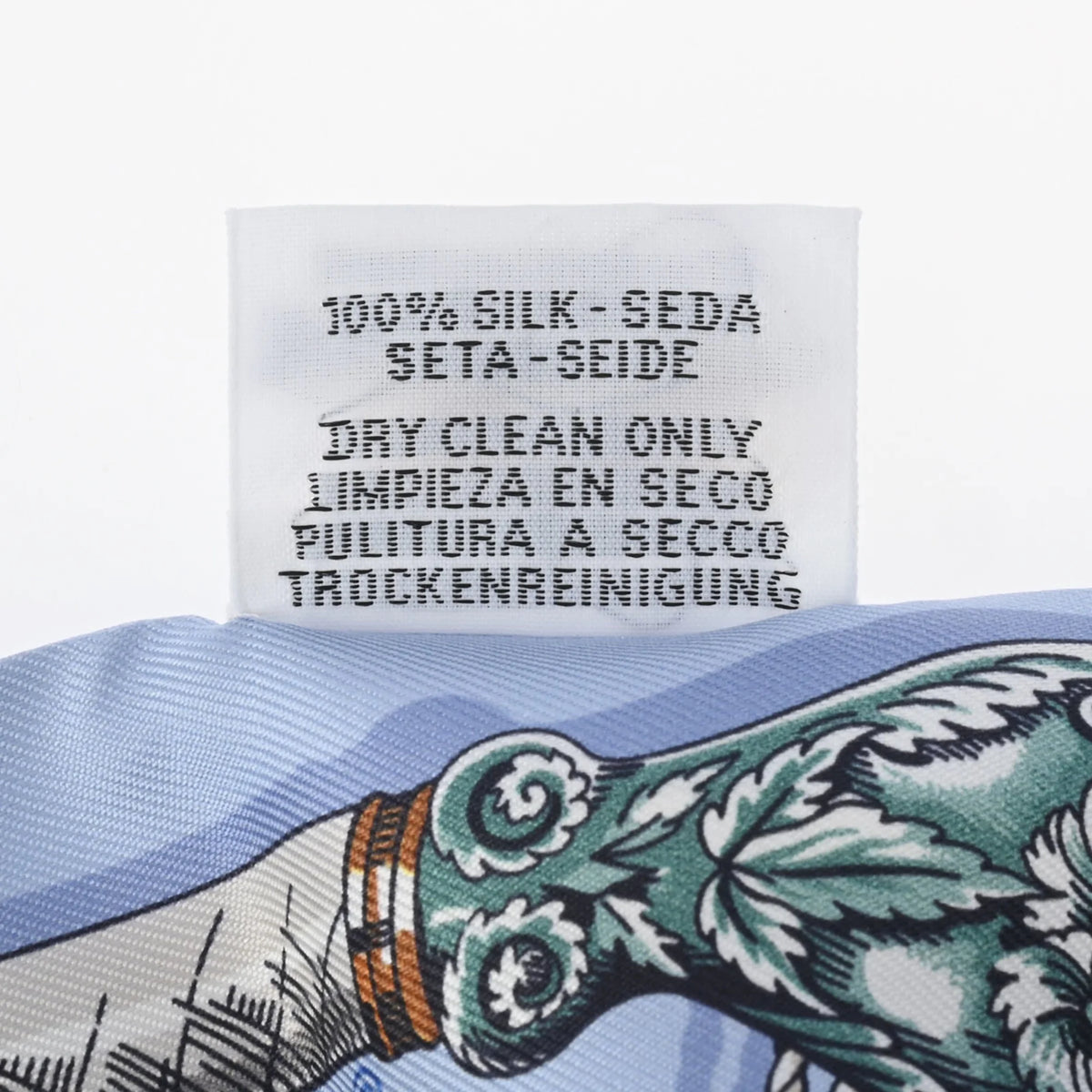 Light Blue 100% Silk Scarf Muffler L43713