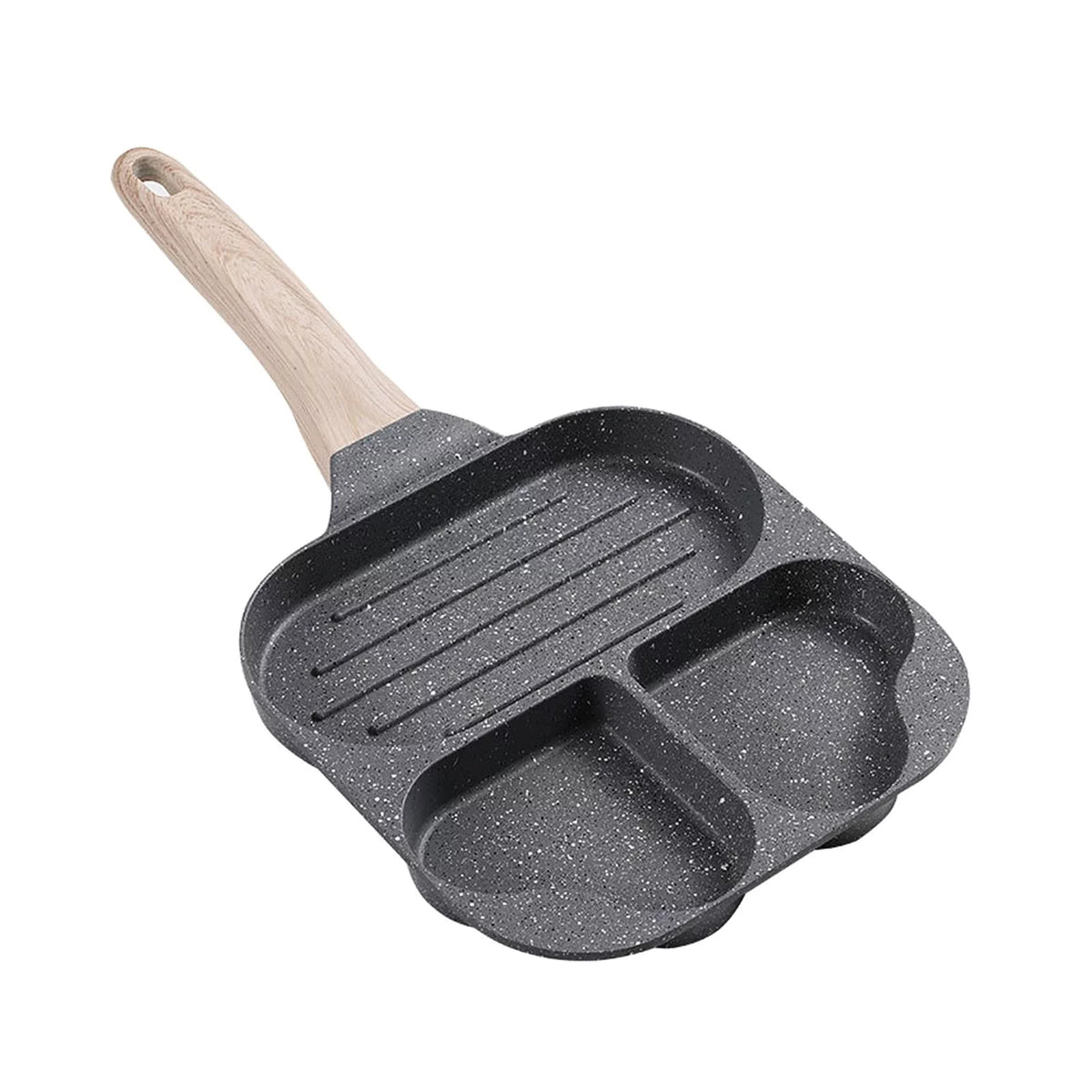 Nonstick Divided Skillet Egg Pan E640978