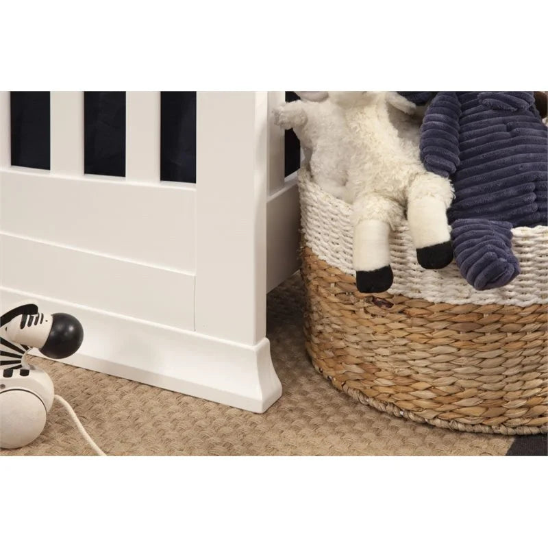 4-in-1 Convertible Crib with Toddler Bed Conversion Kit H8326