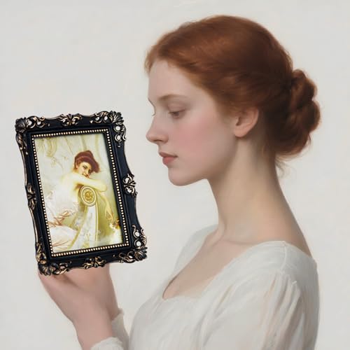 Vintage Picture Frames with Glass Front, 5X7 inch D140