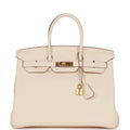 Birkin 35 Nata Clemence Gold Hardware C31147