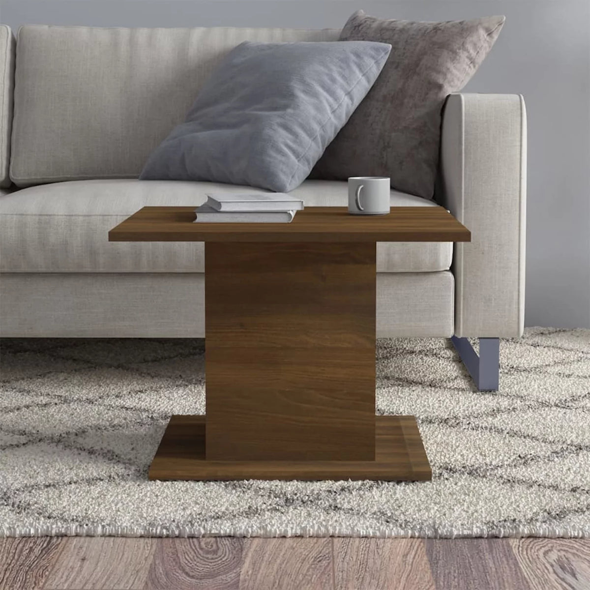 Brown Oak Engineered Wood Coffee Table H8588
