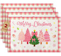 Christmas Placemats Set of 4 Buffalo Plaid N1764