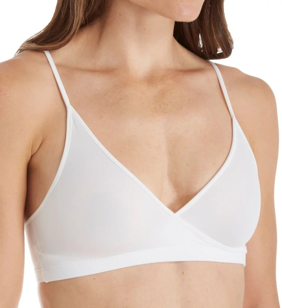 Silk Magic Microfiber Crossover Spaghetti Bra L2118