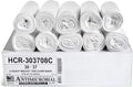 High Density Clear 30 Gallon Trash Bags 500 Count O453120