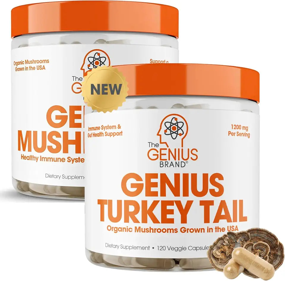 Turkey Tail & Mushroom Supplement Stack R5948