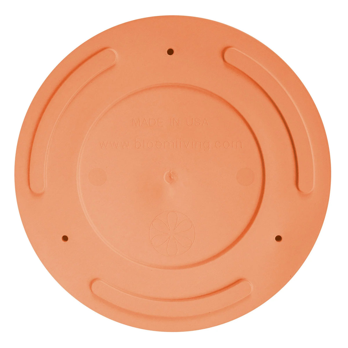 12-in Round Resin Planter with Saucer L936728