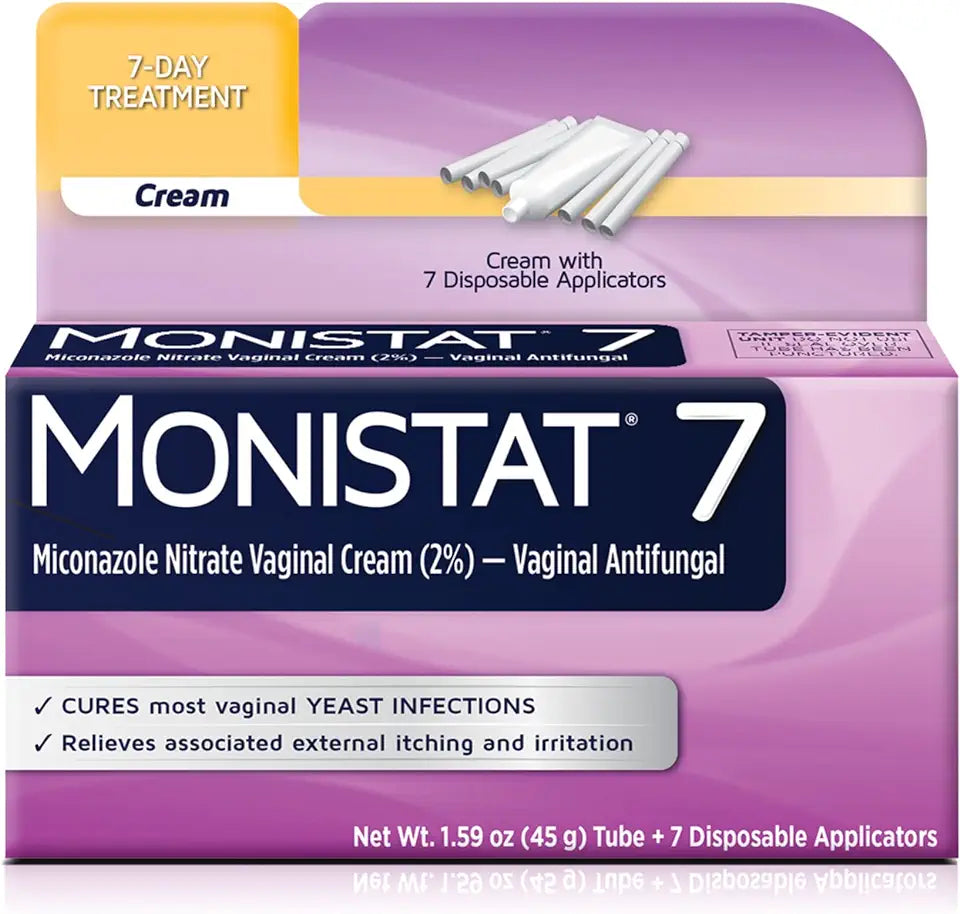 7 Day Yeast Infection Treatment with 7 Applicators B342