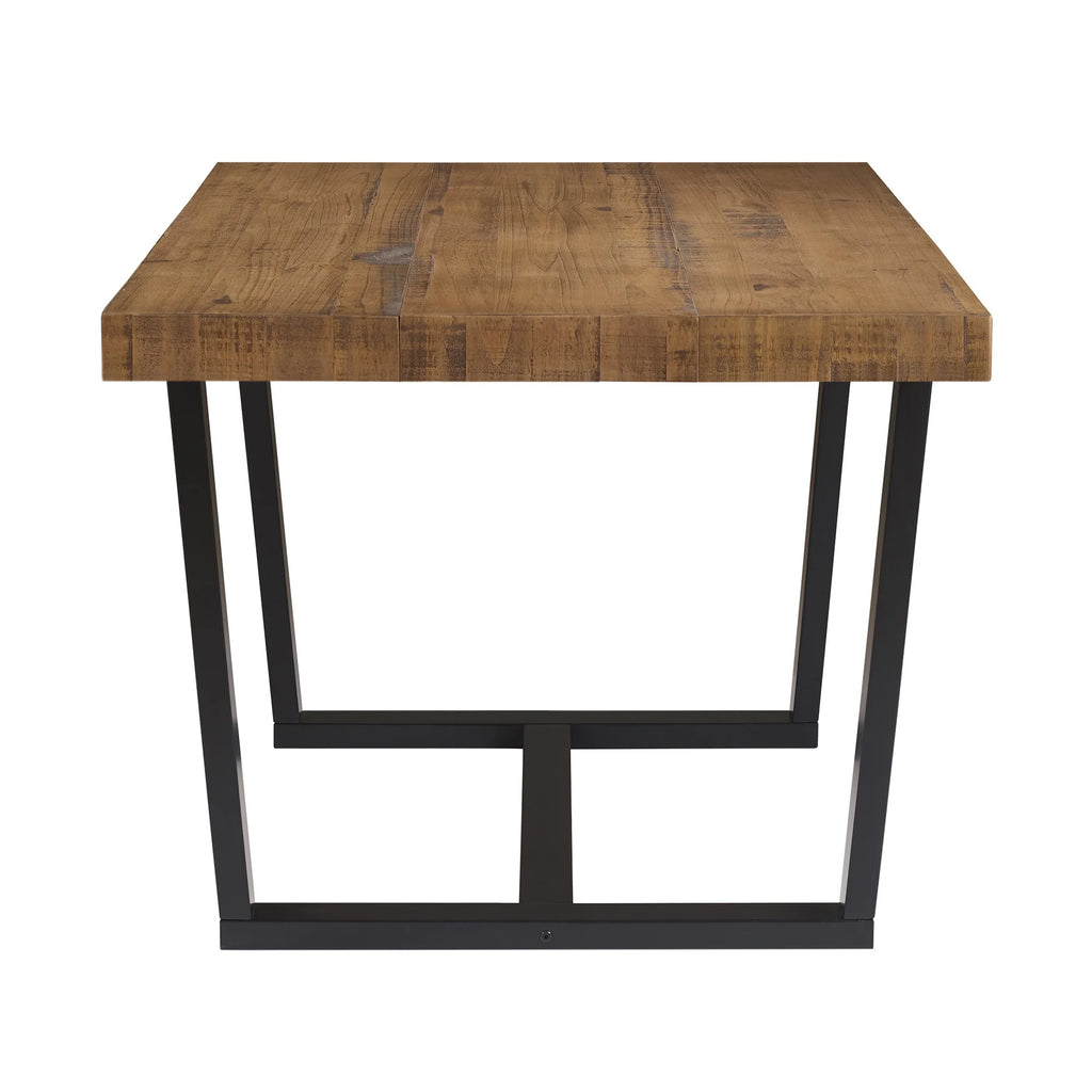 Rustic Oak Solid Wood Dining Table B954