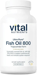 Fish Oil 800 Triglyceride Lemon Flavor 90 Count N890
