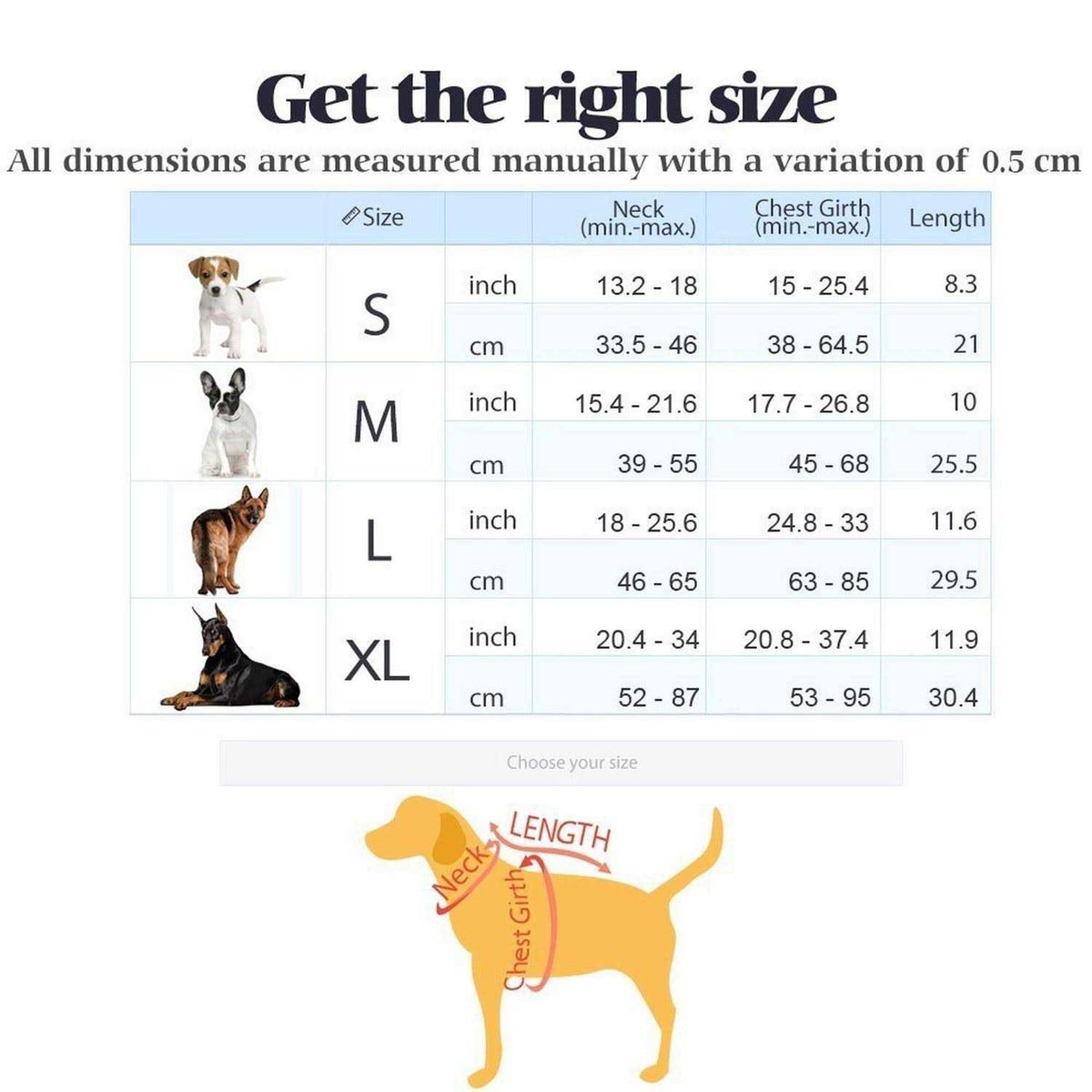 Adjustable Soft Padded Dog Harness with 2 Leash Clips T20565