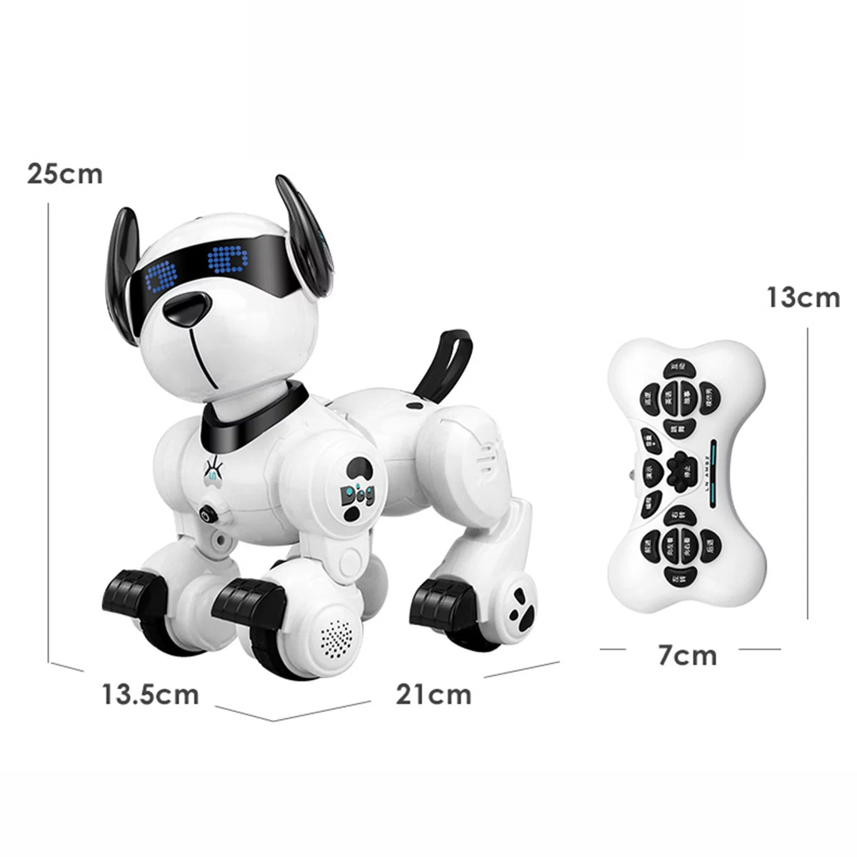 Remote Control Programmable Robotic Dog Toy U642695