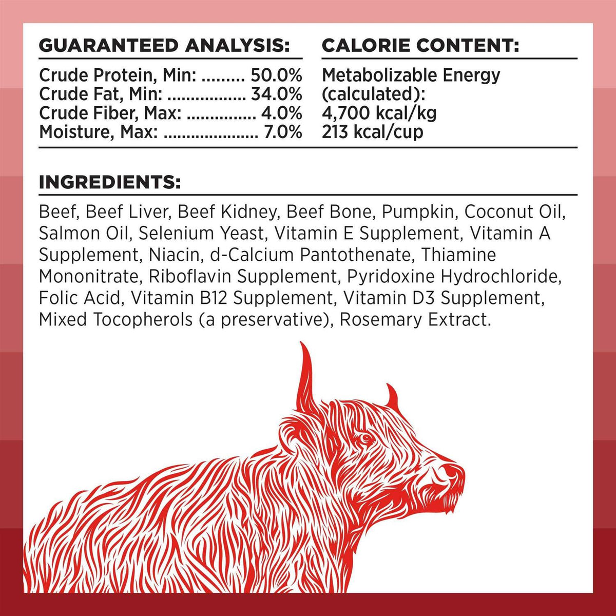 Freeze Dried Beef Dog Food V470527