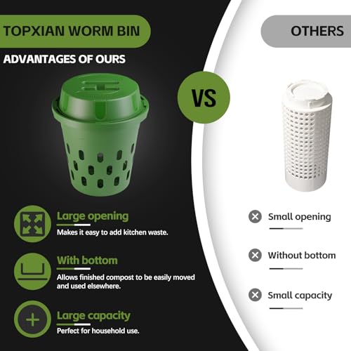 2-Pack Inground Worm Composter Bin R14728