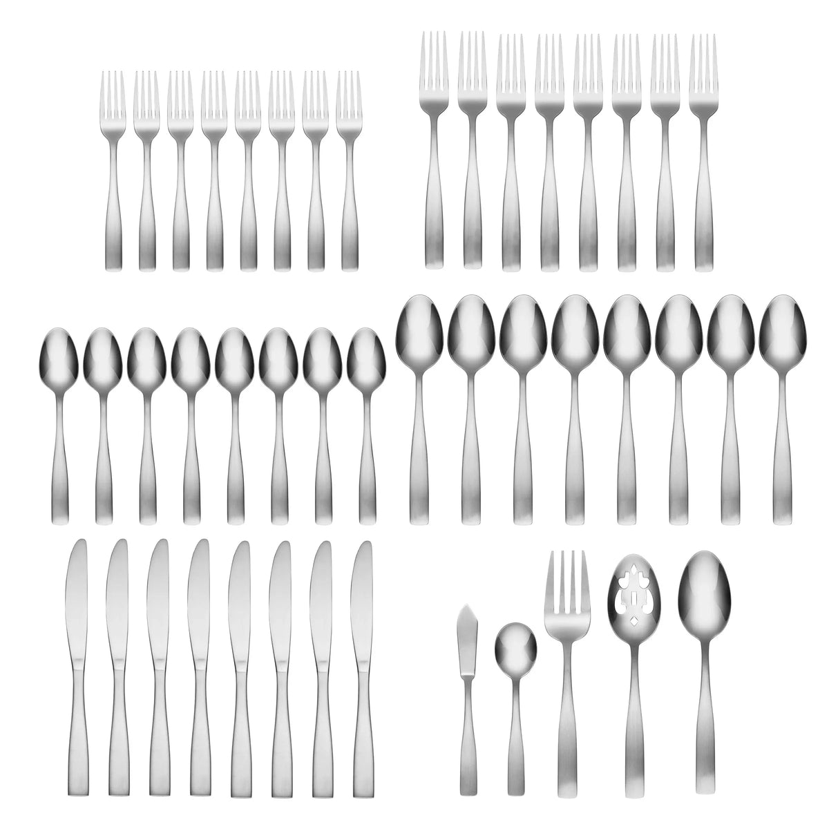 Satin 45-Piece Flatware Set Y1152