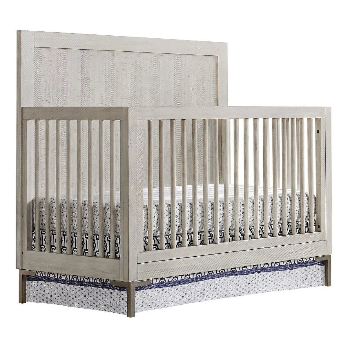Willow Gray Wood Convertible Crib Z443