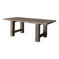 Java Brown Dining Table with 2 Extension Leaves K2771