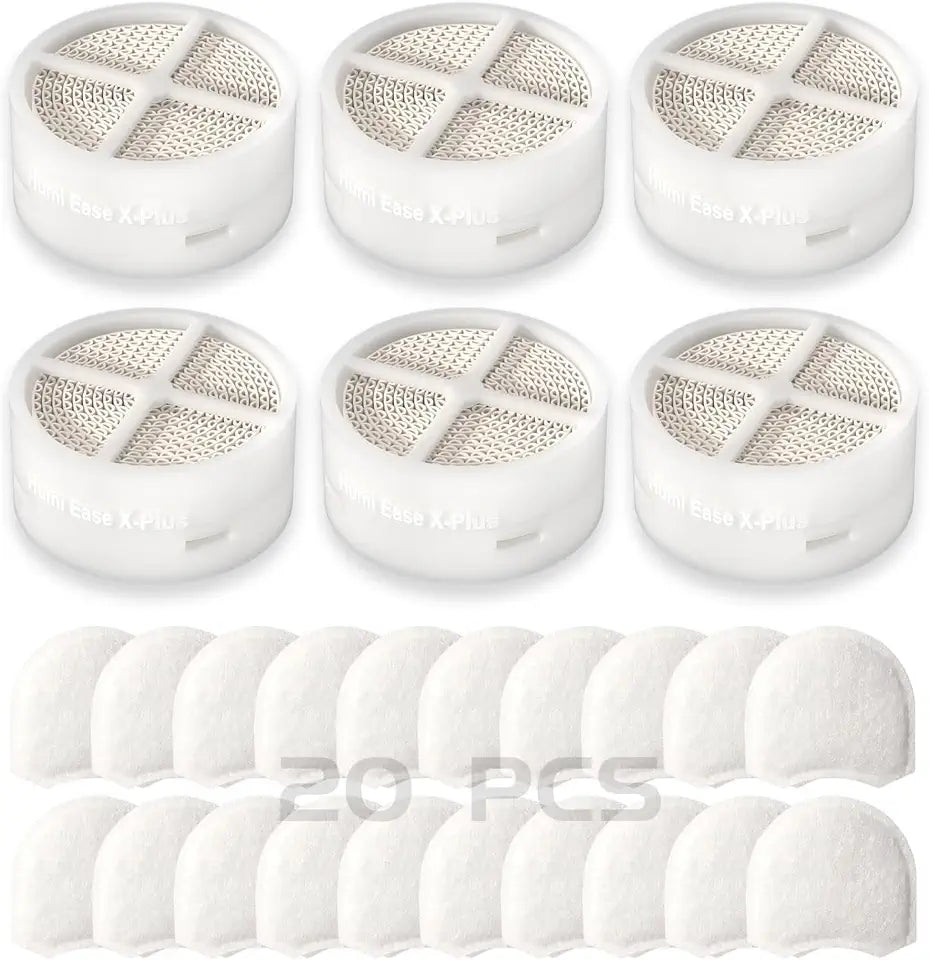 6-Pack Replacement Cartridges & 20-Pack Filters K7712