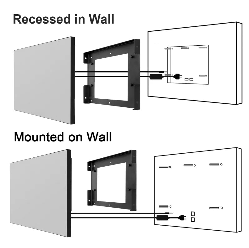 28 inches 4K LED Smart Waterproof Mirror TV N59220