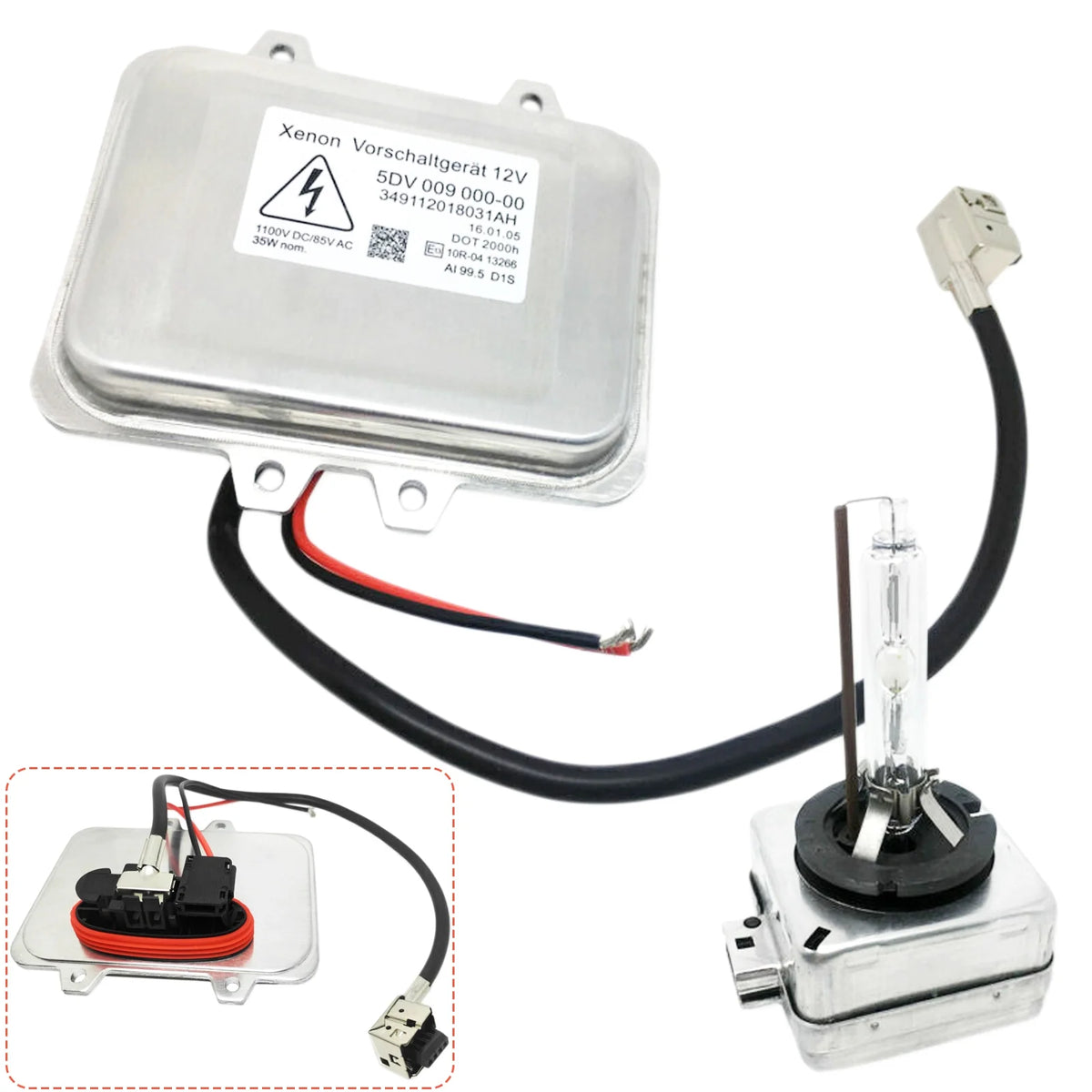 Xenon Ballast & Igniter & D1S Bulb H8157