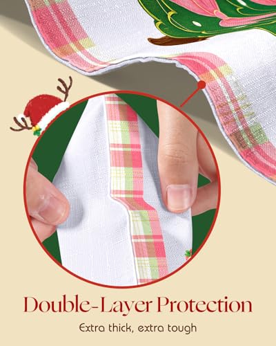 Christmas Placemats Set of 4 Buffalo Plaid N1764
