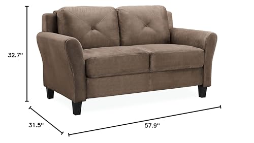 Dark Grey Loveseat M3630